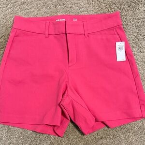 Old Navy Women's Bright Pink Bermudas